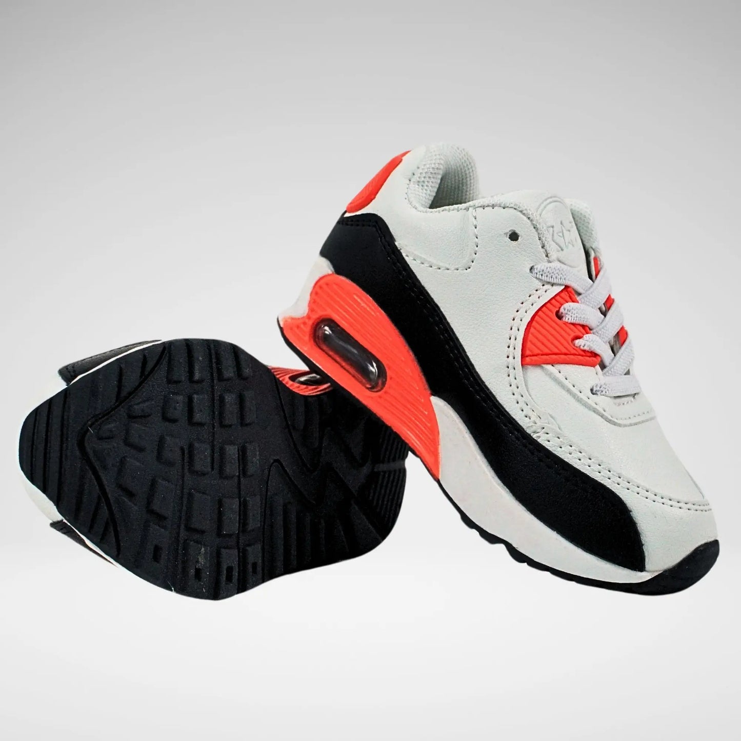 Kstar7 Max Infants Sneaker | White/Black/Red