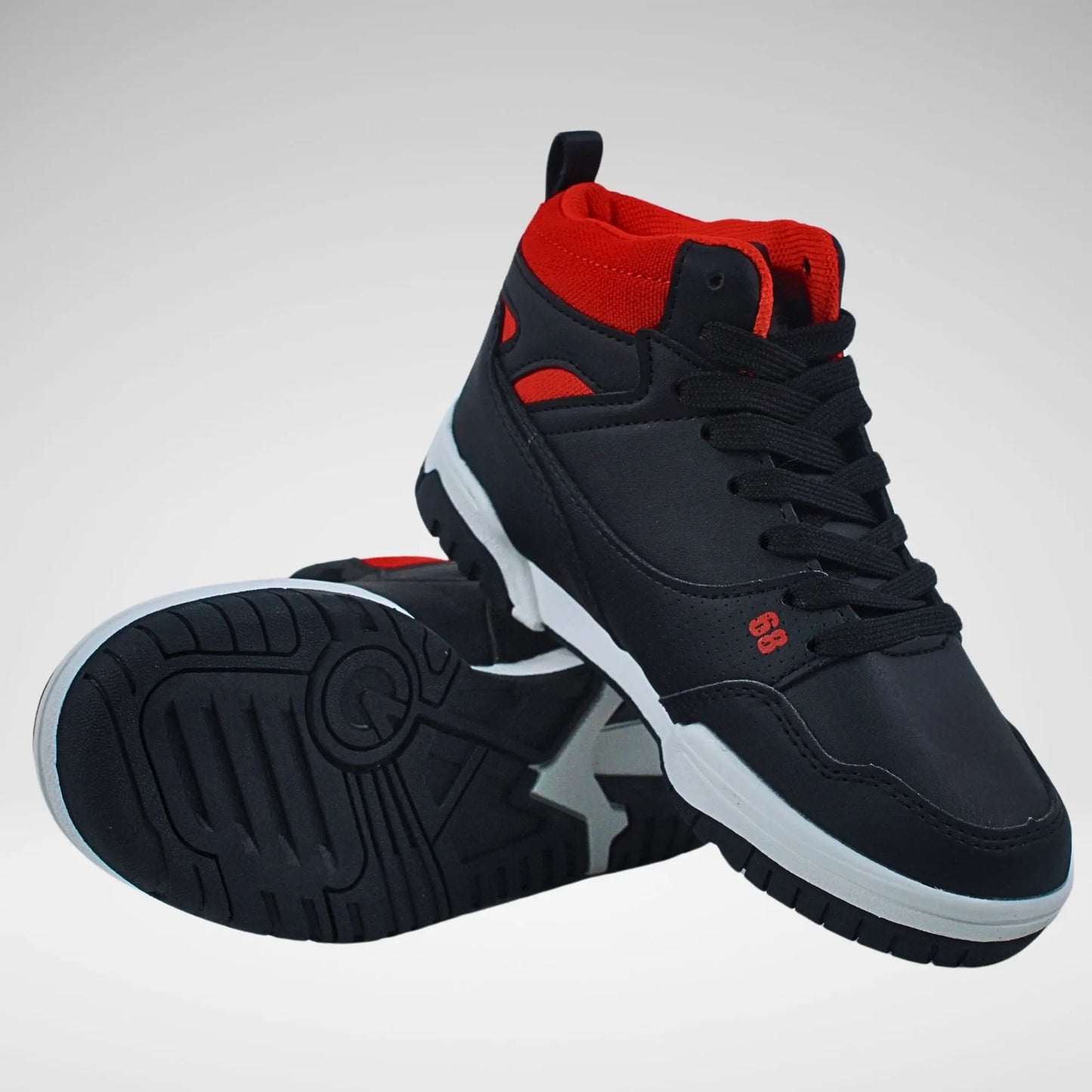 Kstar7 NB68 Boys Boot | Black/Red