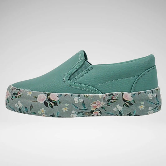Kstar7 Emmi Slip-On Girls Sneaker | Green