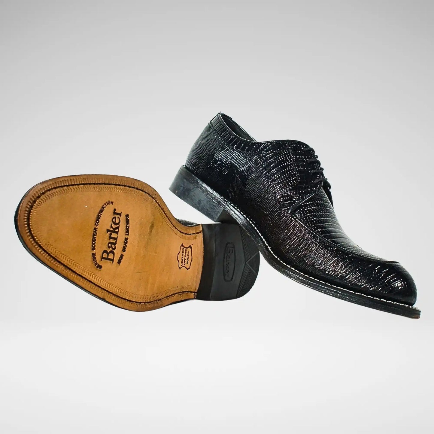 Barker Austin Men's Shoe | Black