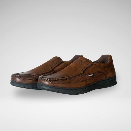 BRONX - MAVERICK LTHR CASUAL - M6850 - CHOCOLATE