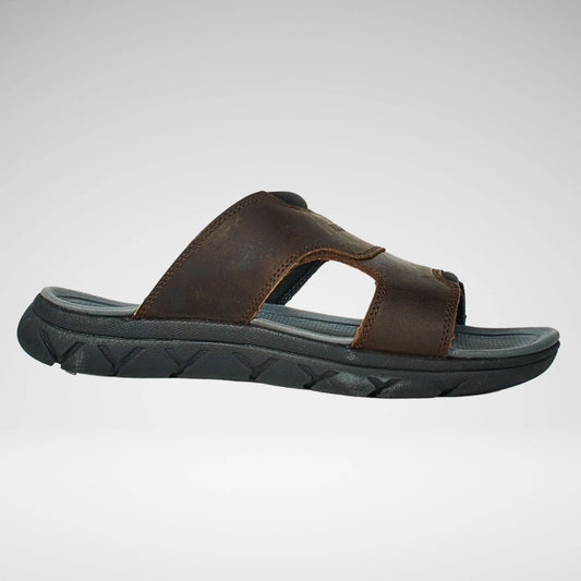 Bronx Midtown Leather Sandal | Chocolate
