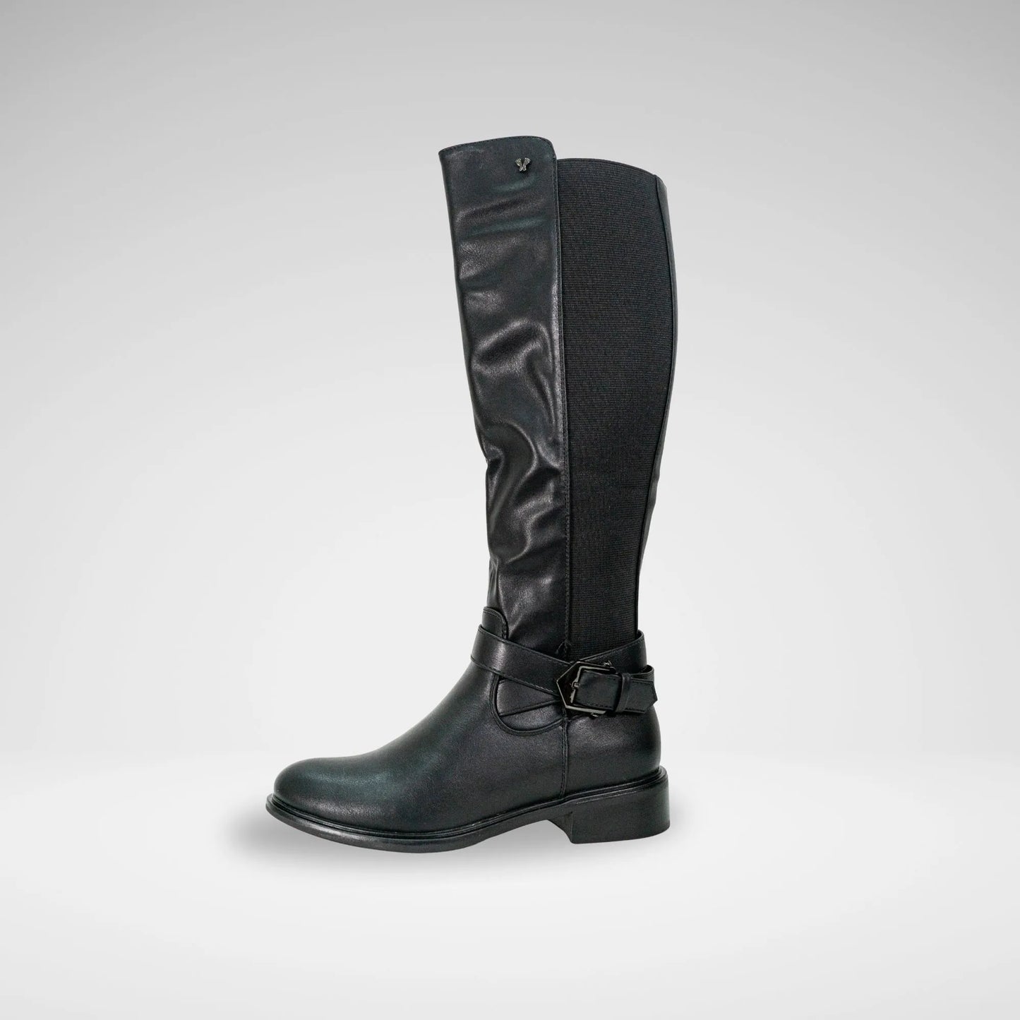 BUTTERFLYFEET LB9412 HUDA17 LONG BOOT BLACK