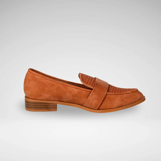 BUTTERFLYFEET LF8486 KERENE6 LADIES CASUAL SHOE TAN