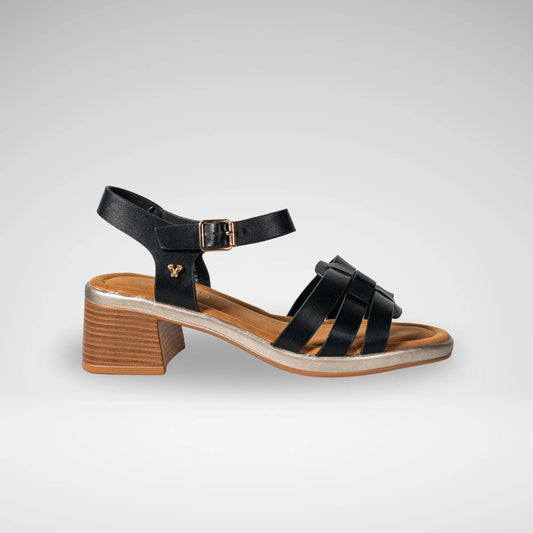BUTTERFLY FEET LS5833 VANDA2 LADIES SANDALS - BLACK