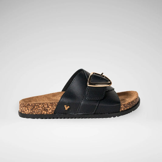 BUTTERFLY FEET LS5840 LEYA1 LADIES SANDAL - BLACK