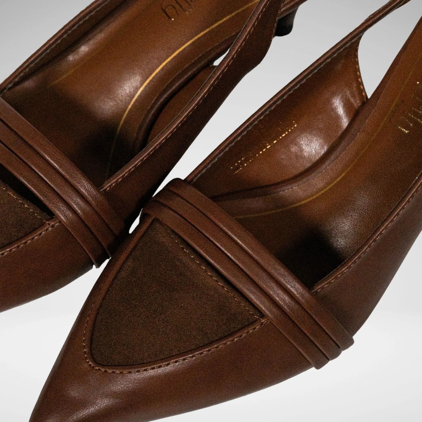 BUTTERFLYFEET LH7335 MEAGAN2 LADIES HEEL CHOCOLATE