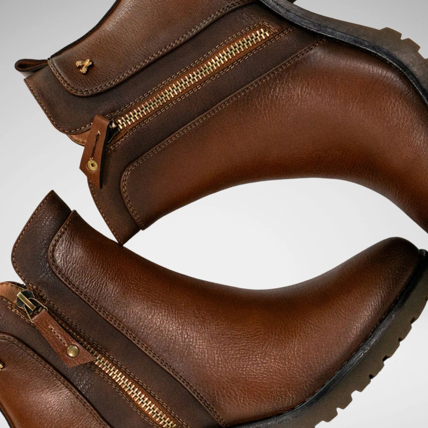 BUTTERFLYFEET LB9414 NOXER2 SHORT BOOT TAN