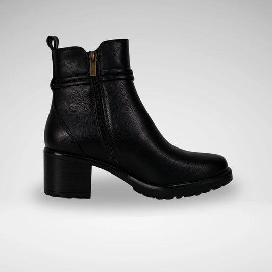 BUTTERFLYFEET LB9413 NOXER3 SHORT BOOT BLACK