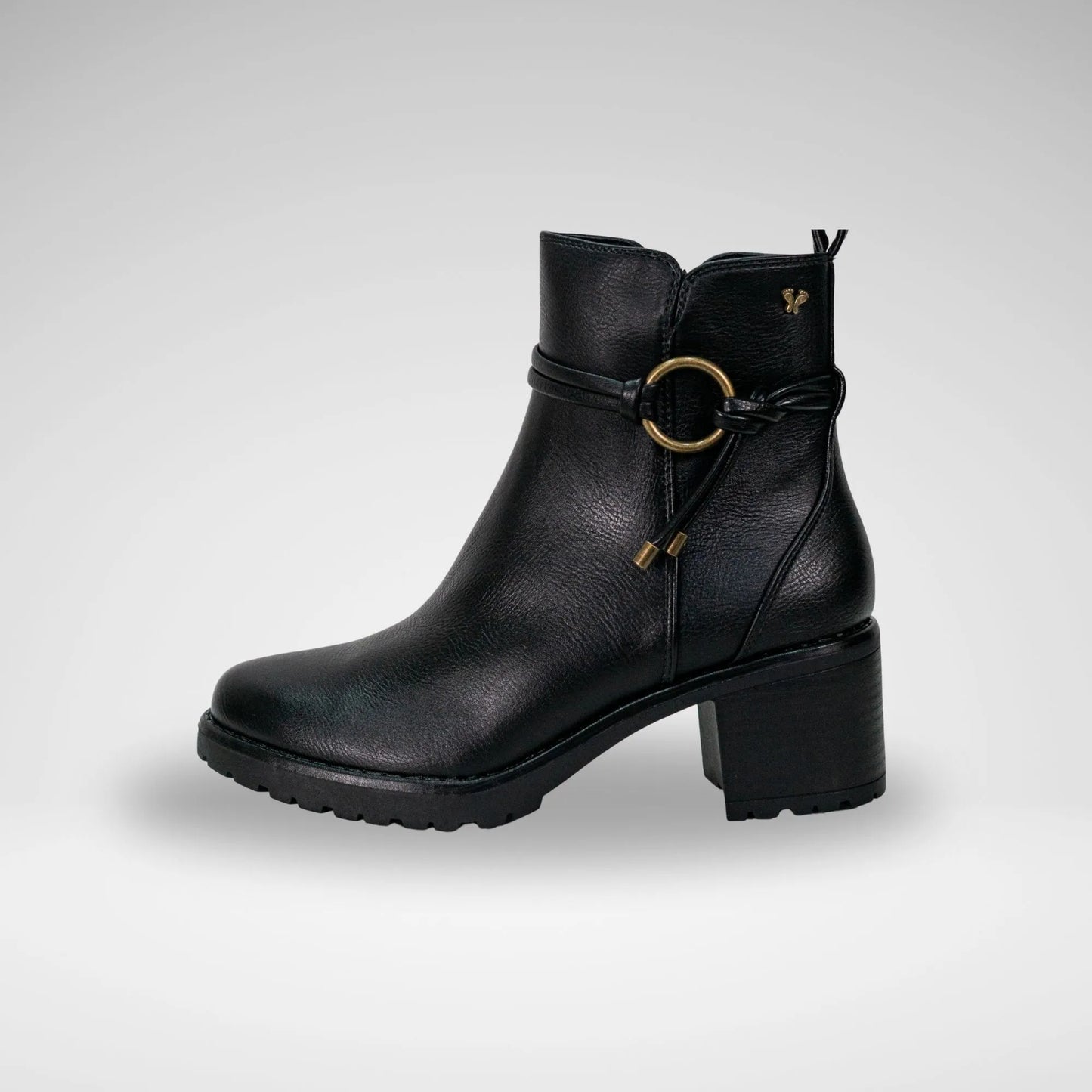 BUTTERFLYFEET LB9413 NOXER3 SHORT BOOT BLACK