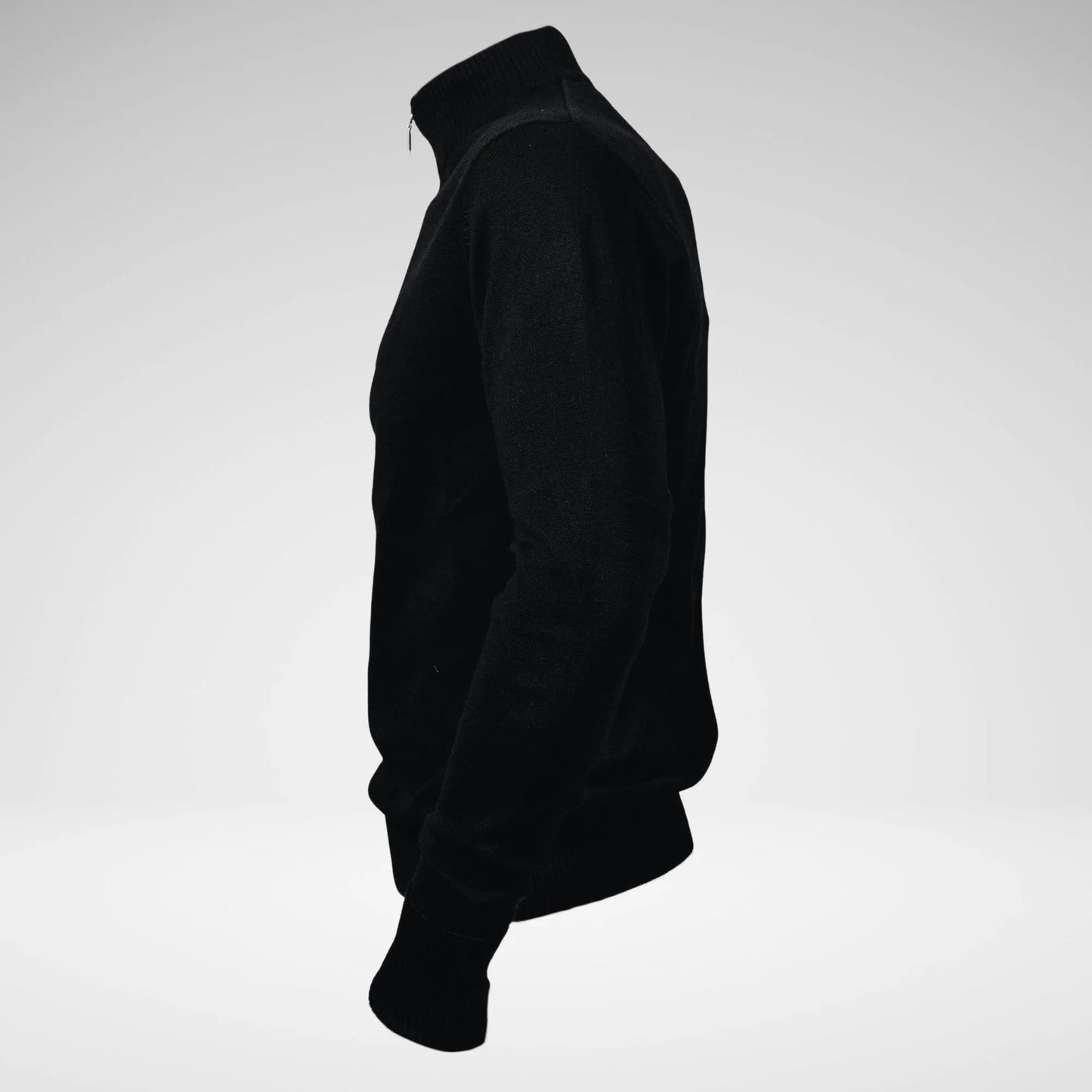 Carducci Bari Zip Quater Zip Jersey Black