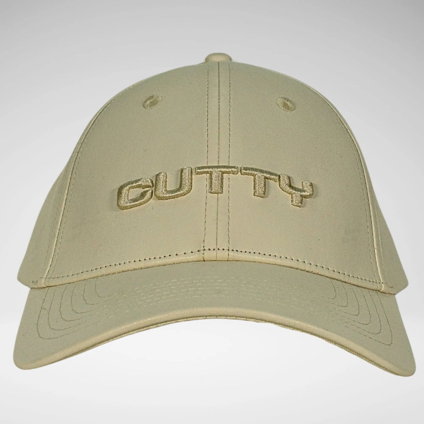 CUTTY C PATTON PEAK CAP OFF WHITE