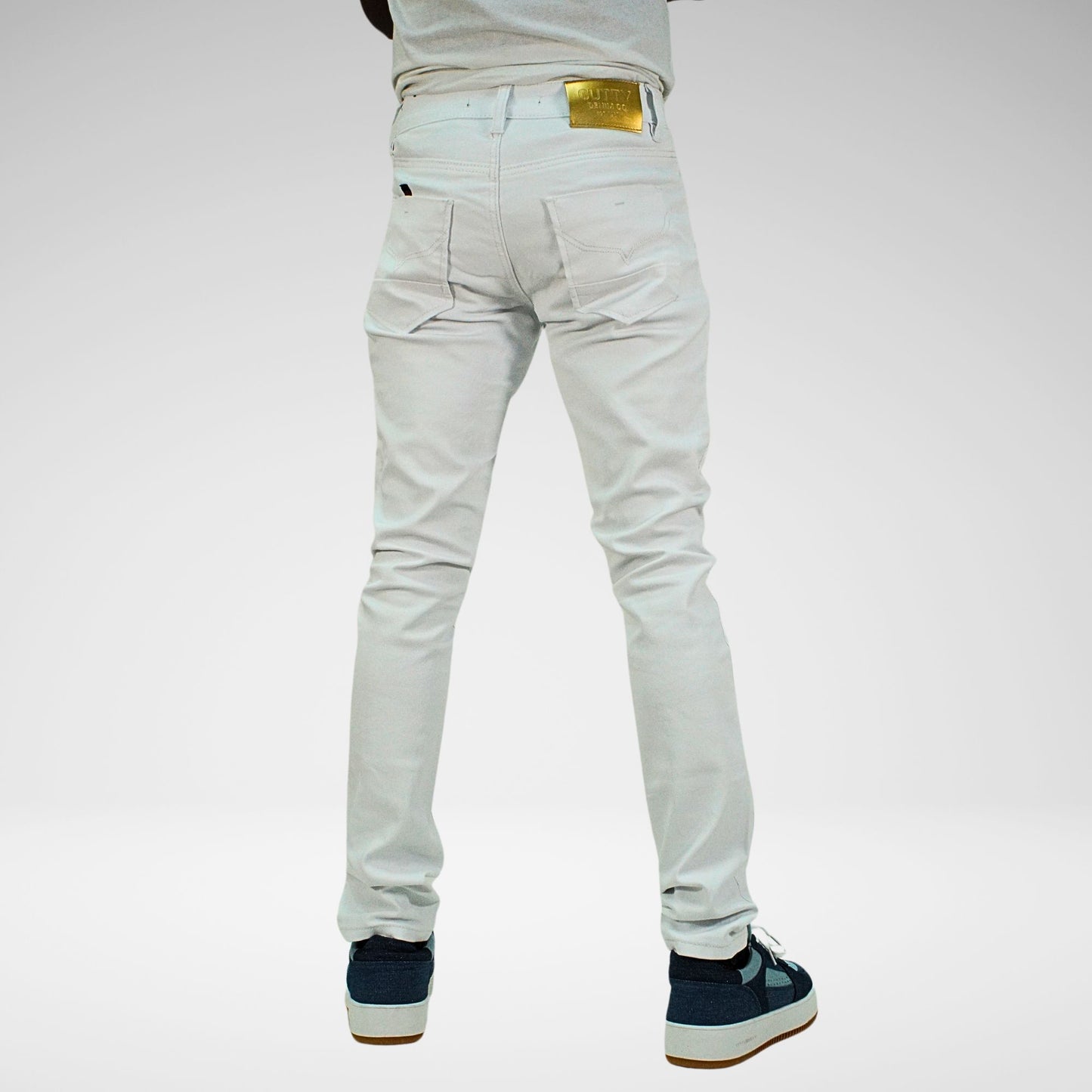 Cutty Crispin Denim Jean | White