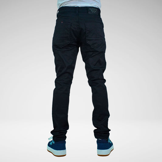 Cutty Root Denim Jeans | Black