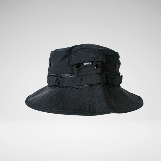 CUTTY MH2962 Cegan Bucket Hat Black