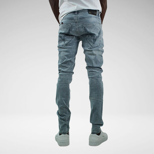 CUTTY SANTANA BASIC DENIM JEANS | LIGHT BLUE