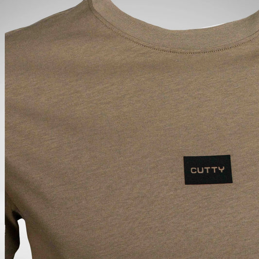 CUTTY MTS2822 Cmiles Basic T.Shirt Taupe