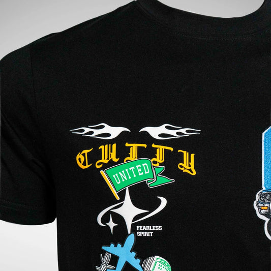 CUTTY MTS2824 Cprost Fashion T.Shirt Black