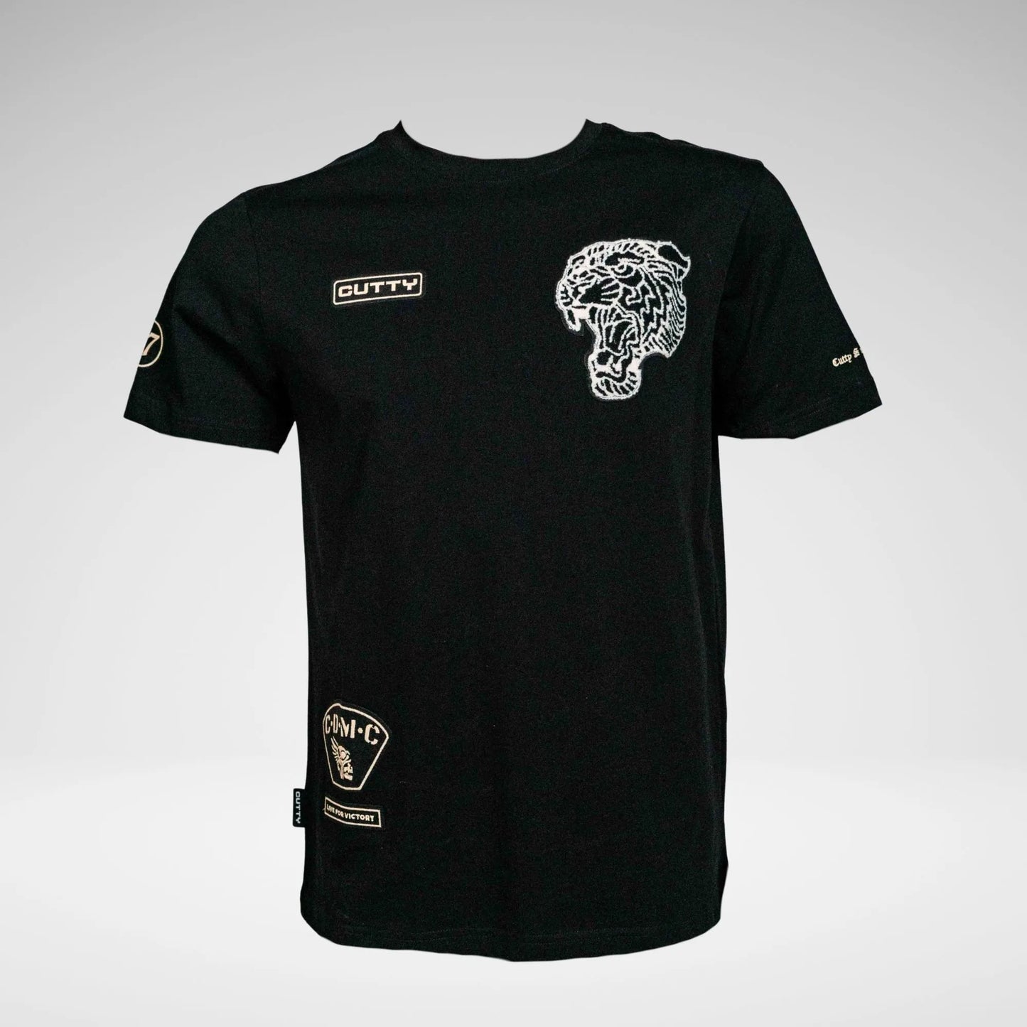 CUTTY MTS2825 Csterling Fashion T.Shirt Black