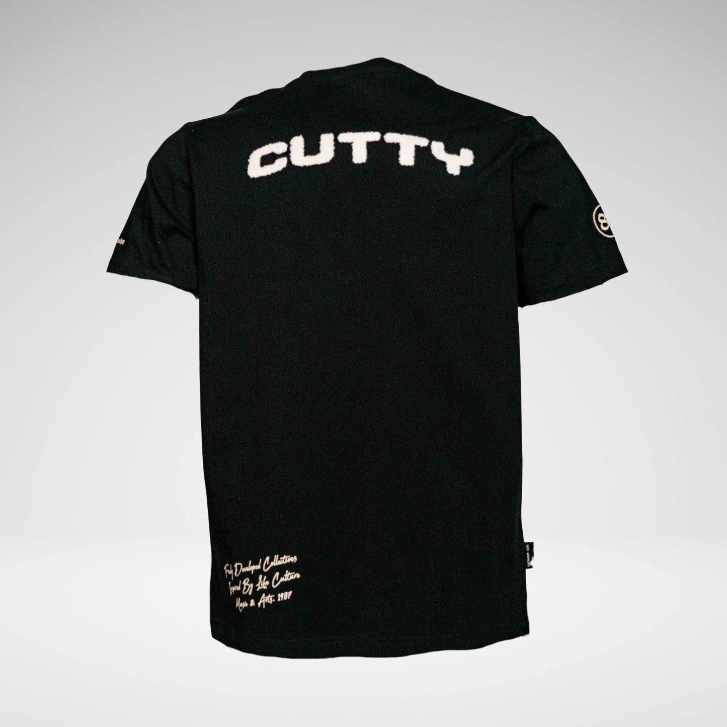 CUTTY MTS2825 Csterling Fashion T.Shirt Black