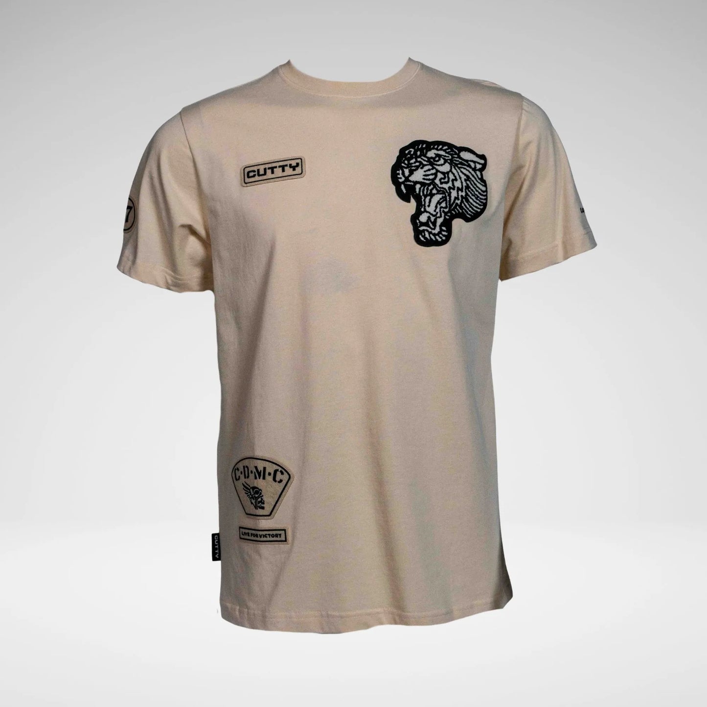 CUTTY MTS2825 Csterling Fashion T.Shirt Cream