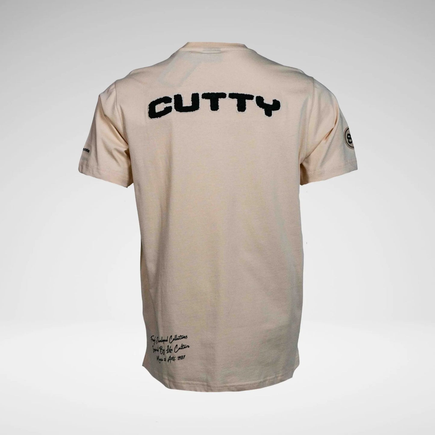 CUTTY MTS2825 Csterling Fashion T.Shirt Cream
