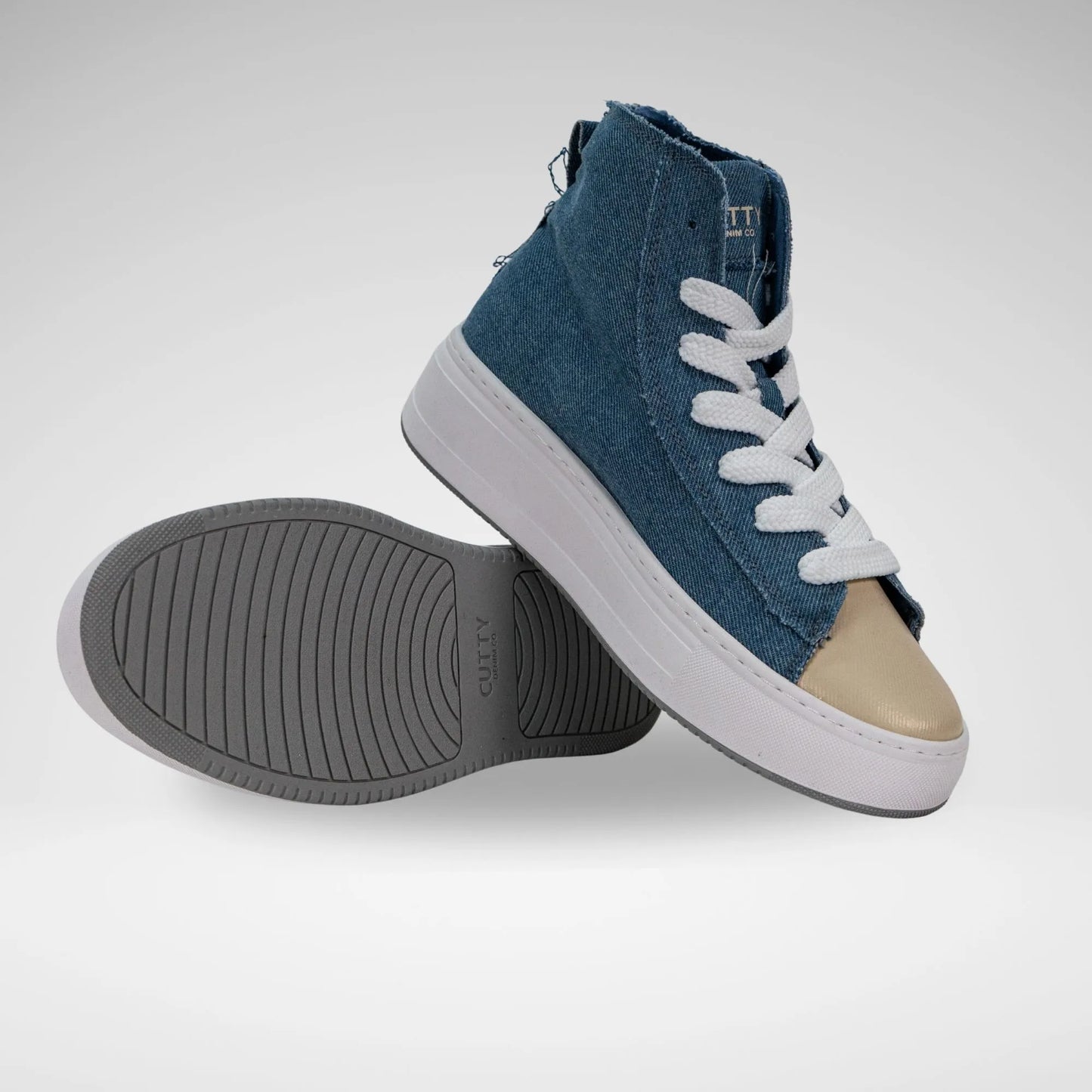 CUTTY MCB7121 TAMPA CANVAS HIGH TOP DENIM