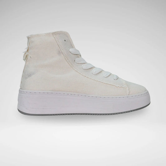 CUTTY MCB7121 TAMPA CANVAS HIGH TOP WHITE