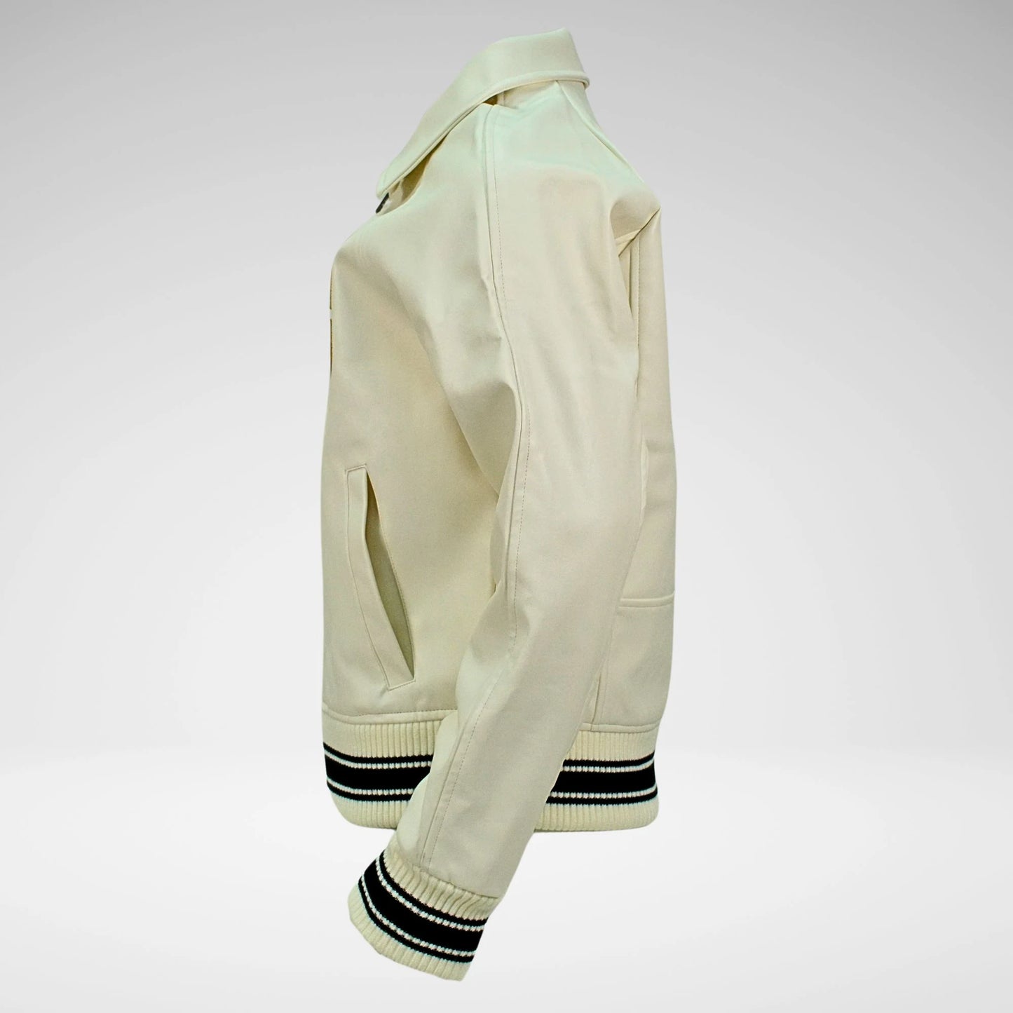 Cutty Blitz College Jacket | White