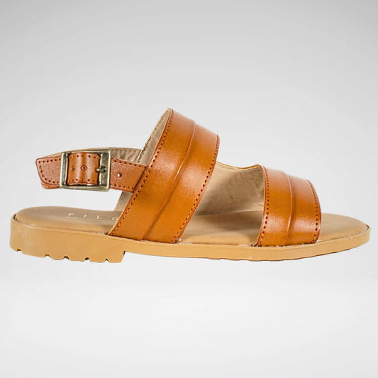 Filo Ladies Sandal | Tan
