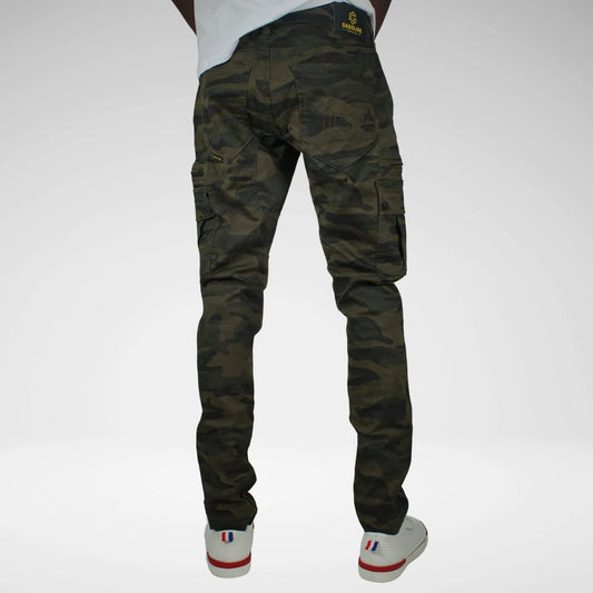 Gasoline Cotton Cargo Jean | Camouflage
