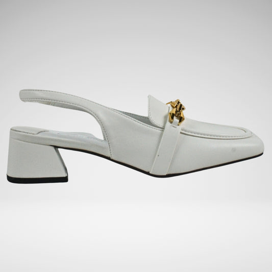 Gino Paoli Amber Shoe | White
