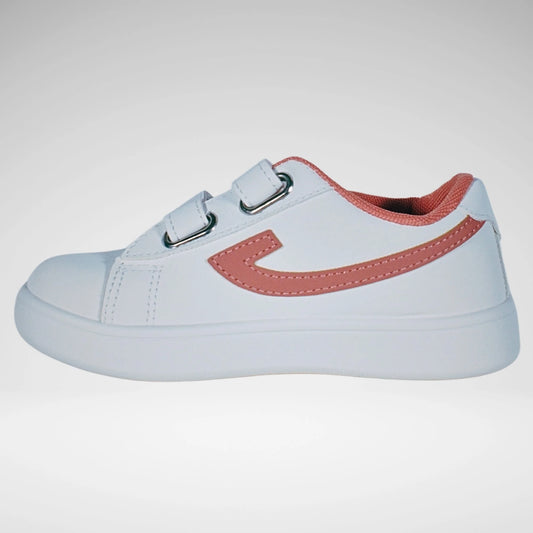 Six Seven Girls Sneaker | White/Pink