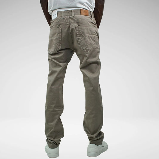 Jonathan D Men's Cotton Jeans | Cement