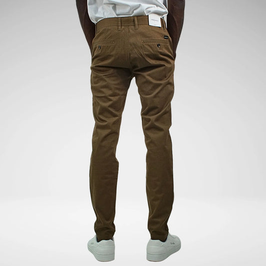Jonathan D Men's Cotton Trouser | Toffee