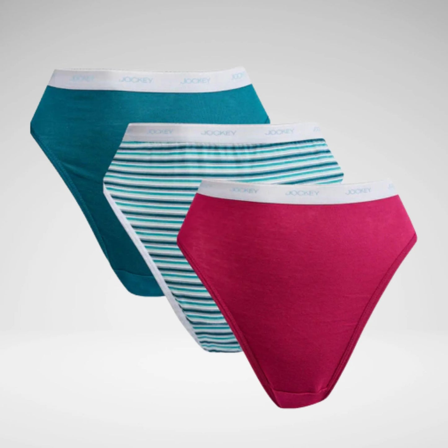 JOCKEY - LP3387 - 3PK BIKINI - BRIGHT STRIPE ASSORTED - R239.99