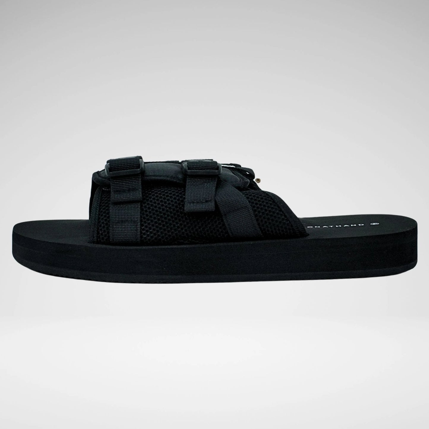 Jonathan D Jack Buckle Sandal | Black
