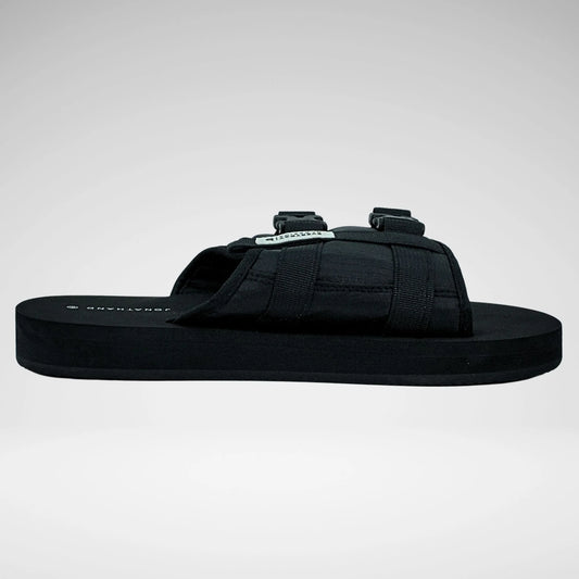 Jonathan D Jack Buckle Sandal | Black