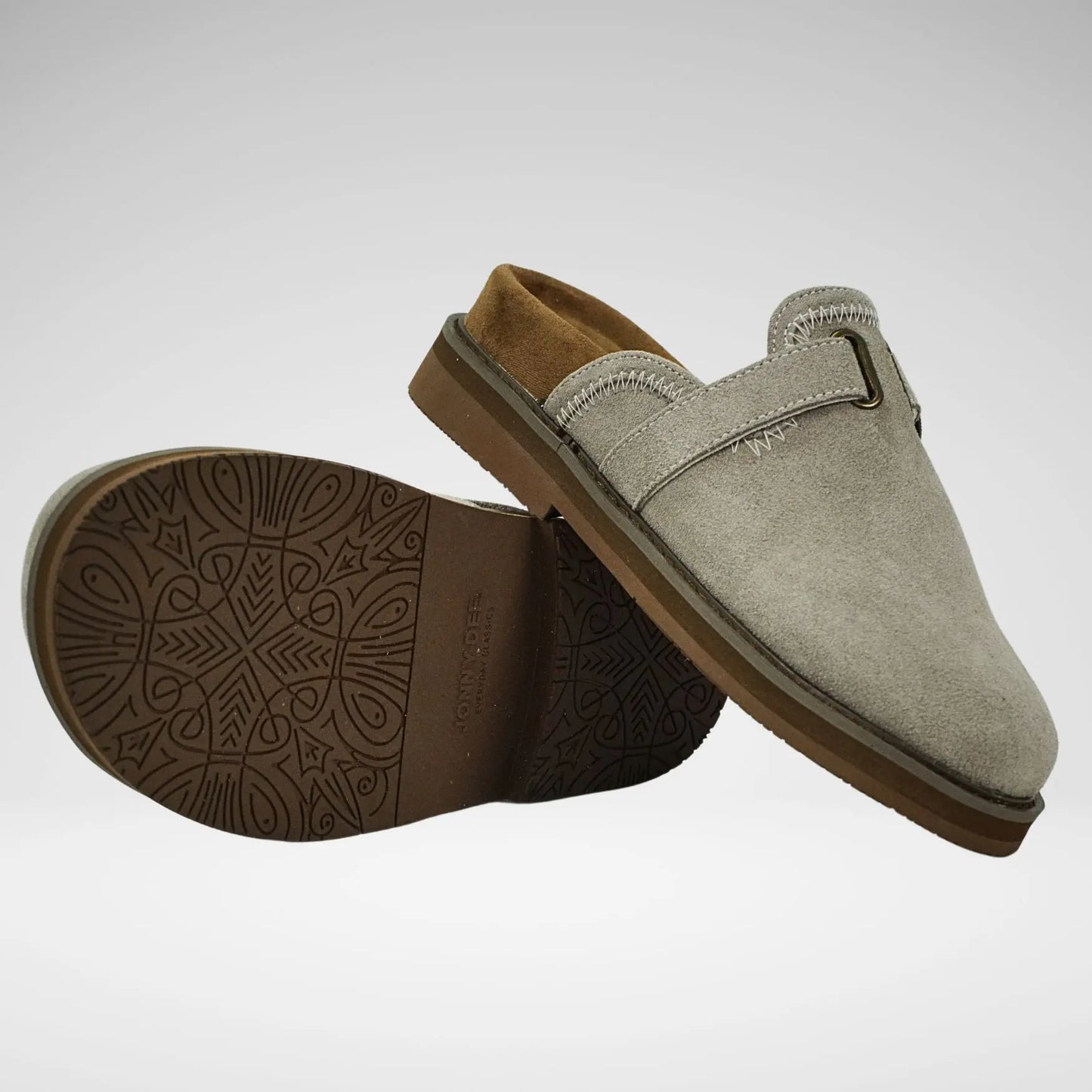 Jonathan D Mule Sandal | Grey