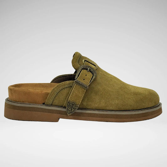 Jonathan D Mule Sandal | Moss