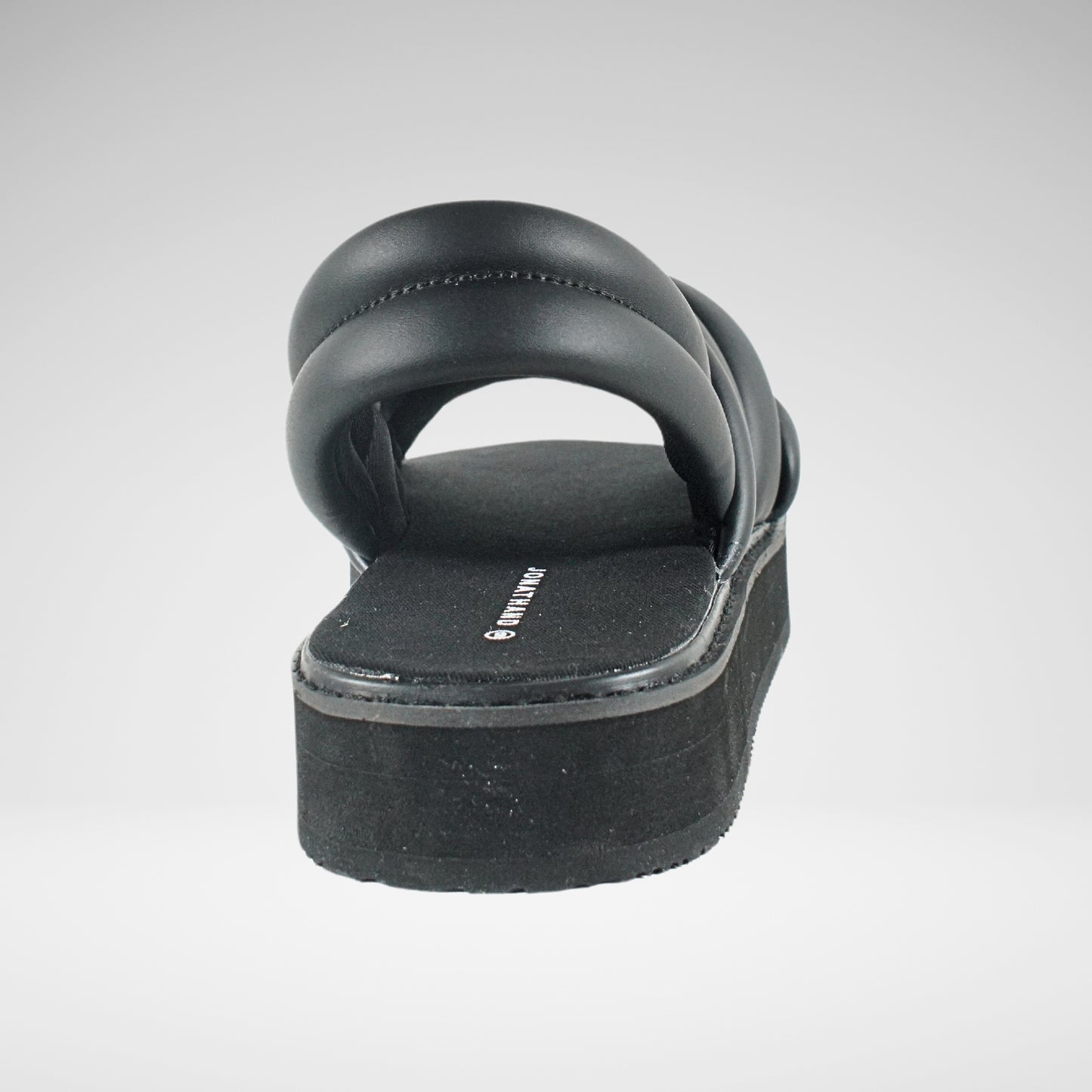 Jonathan D Jonah Puffed Slide | Black