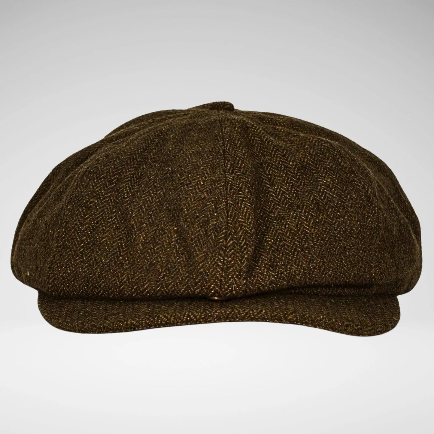 JONATHAN D FONTE NEWSBOY CAP BROWN