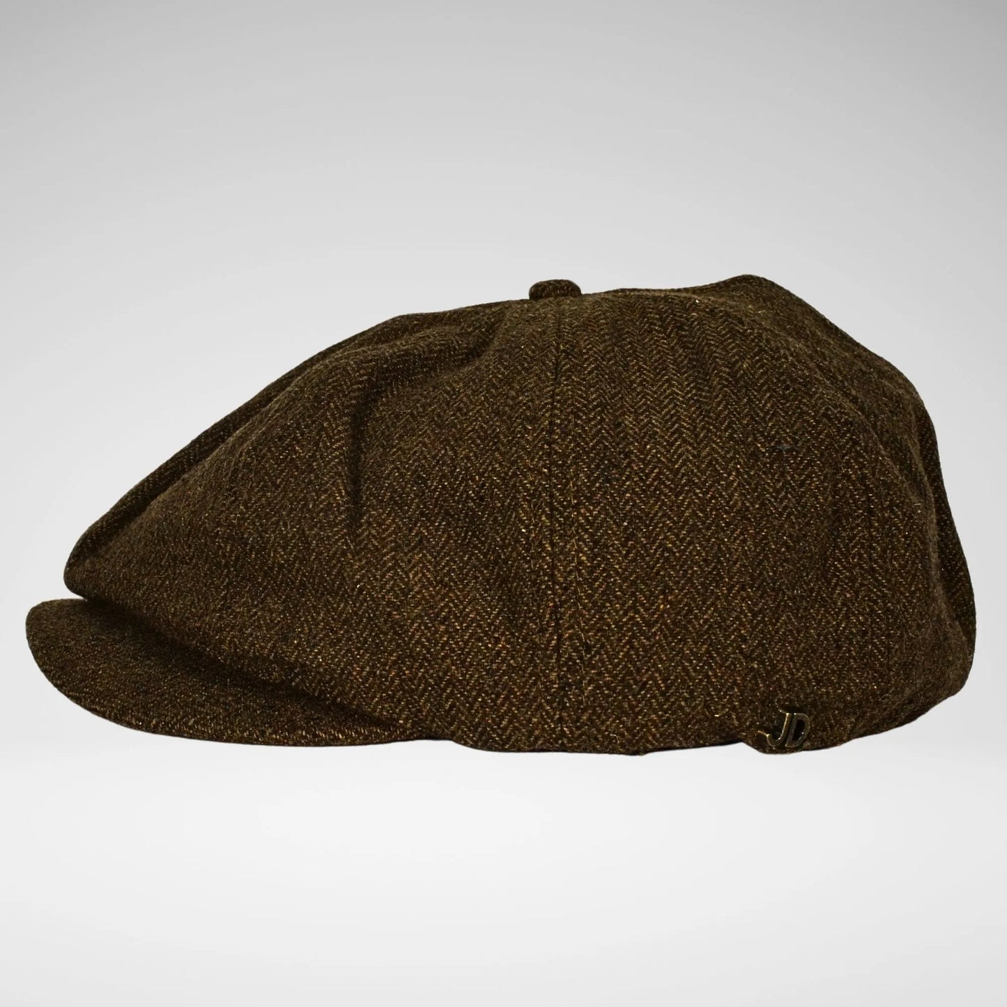 JONATHAN D FONTE NEWSBOY CAP BROWN
