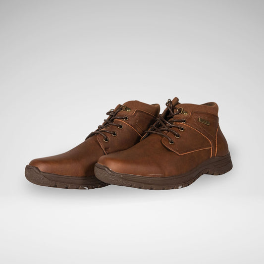 GINO PAOLI Bold PU Boot - Brown