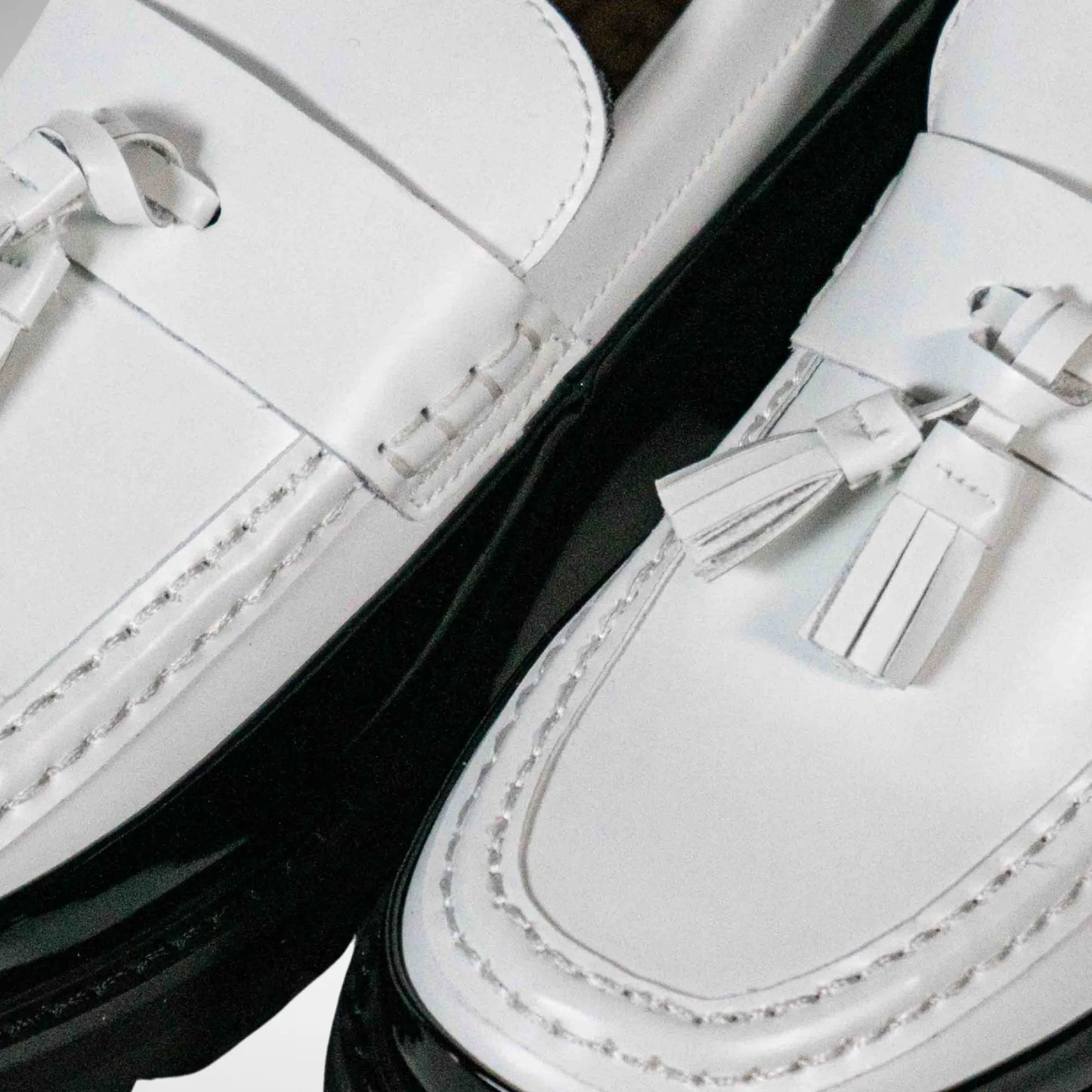 JONATHAN D JPAOLO PATENT LEATHER LOAFER M6830 Marble