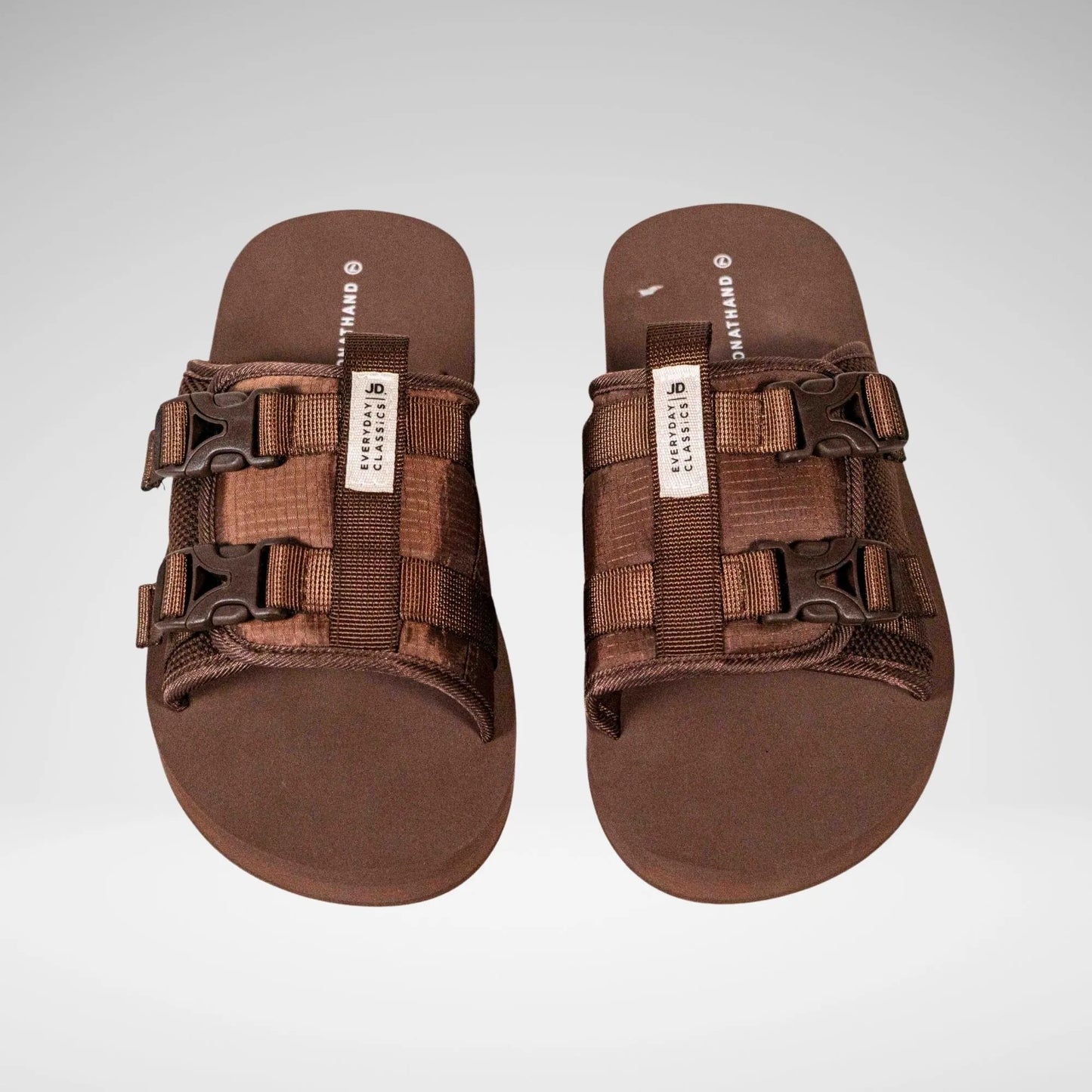 JONATHAN D MS6772 Jjack Buckle Sandal Brown