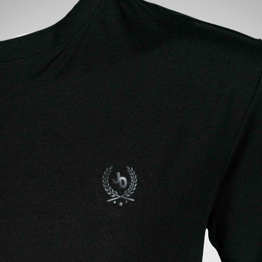 JONATHAN D MTS2830 Jdmalo Crew Neck Tee Black