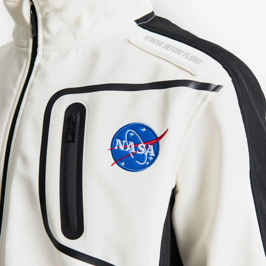 KSTAR7 CIR1593 HUBBLE JACKET OFF WHITE BLACK