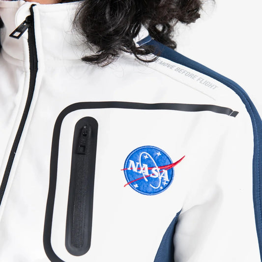 KSTAR7 CIR1593 HUBBLE JACKET OFF WHITE BLUE