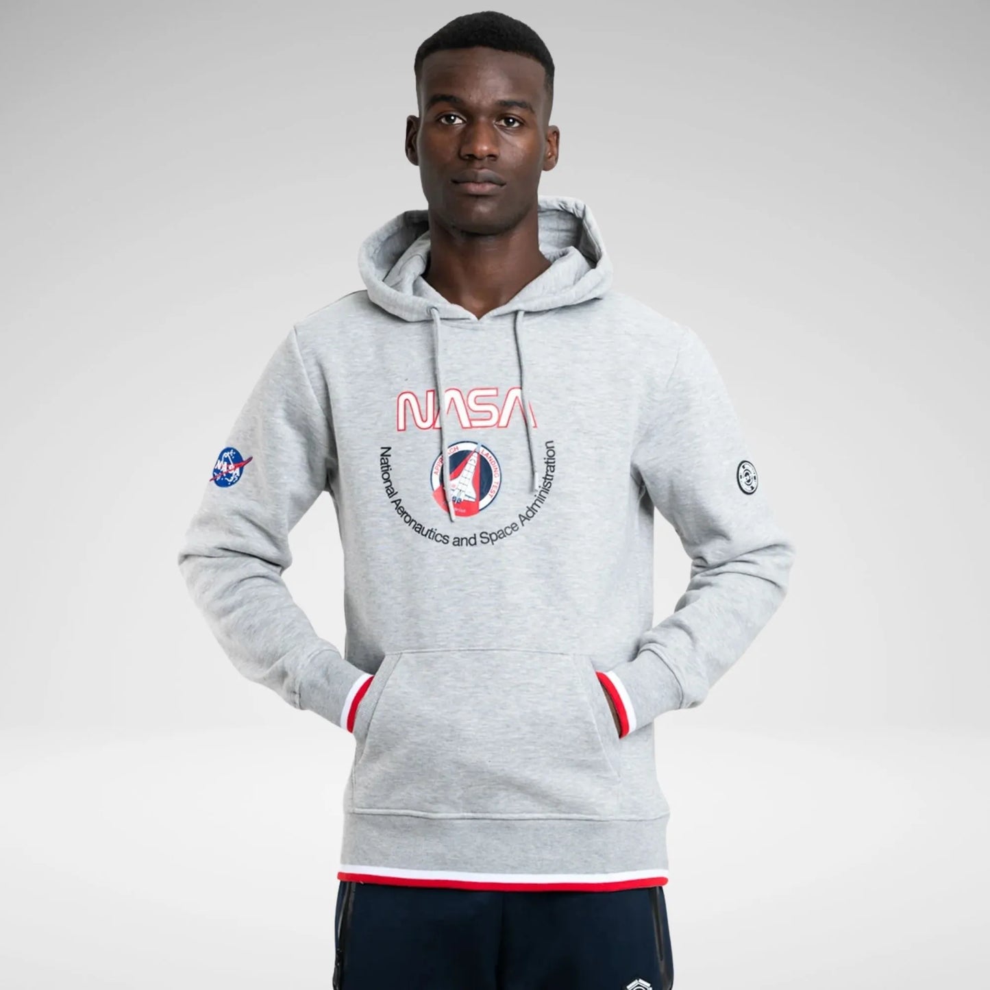KSTAR7 COR-1247 NEIL HOODY GREY MELANGE